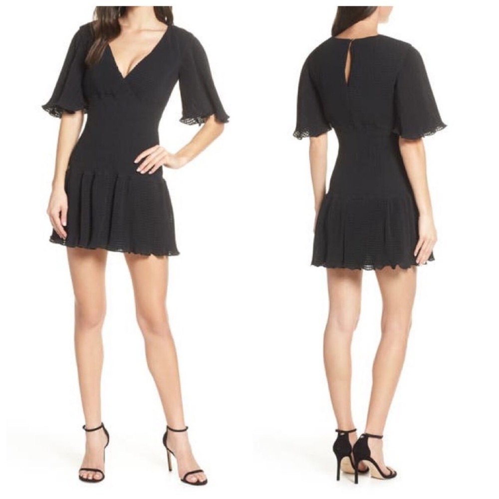 COPY - Keepsake the label Black clarity mini cocktail dress size 4